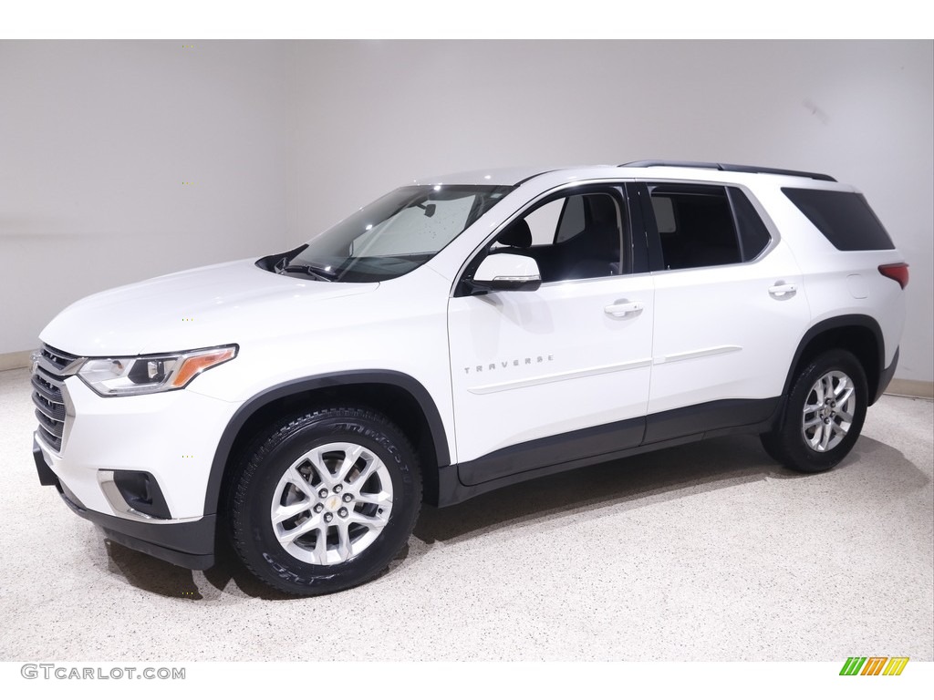 2019 Traverse LT - Summit White / Jet Black photo #3