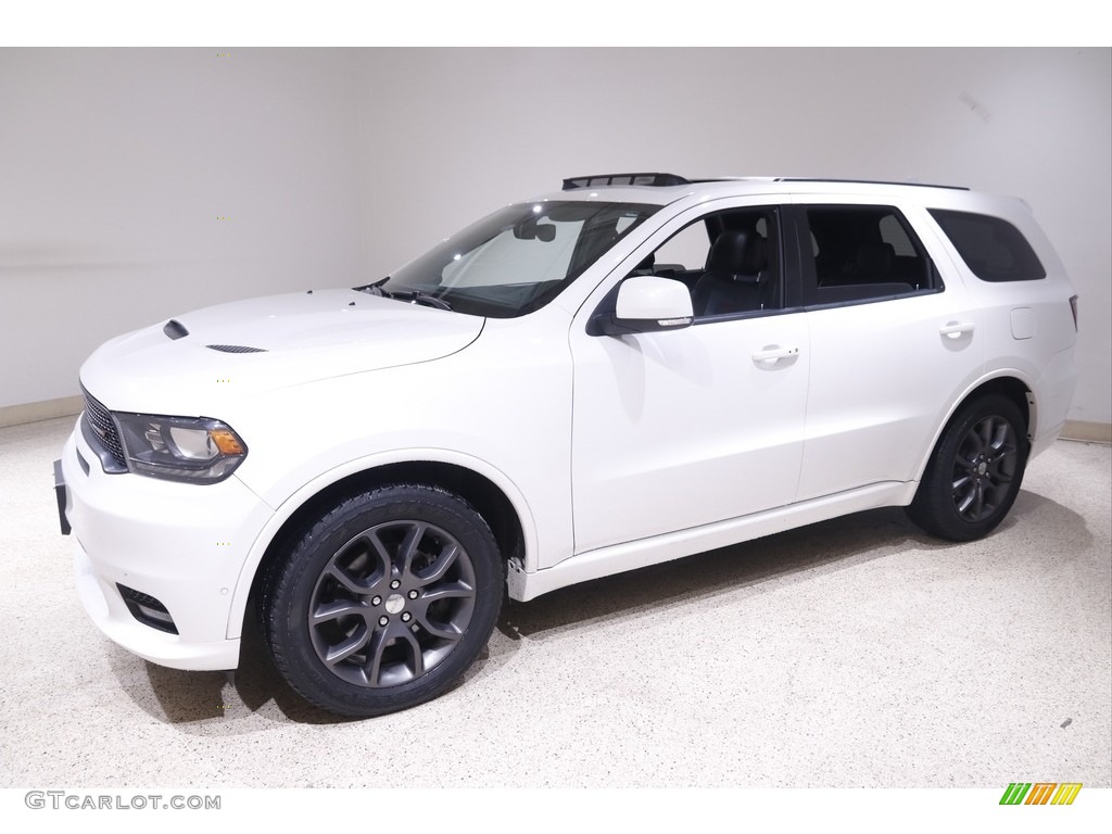 2018 Durango R/T AWD - Vice White Tri-Coat Pearl / Black photo #3