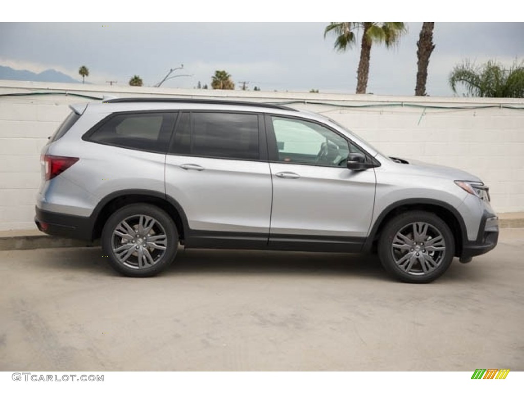 Lunar Silver Metallic 2022 Honda Pilot Sport AWD Exterior Photo #143651724