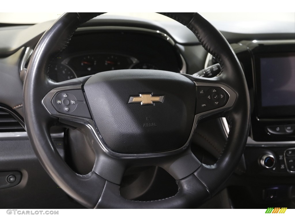 2019 Chevrolet Traverse LT Jet Black Steering Wheel Photo #143651763