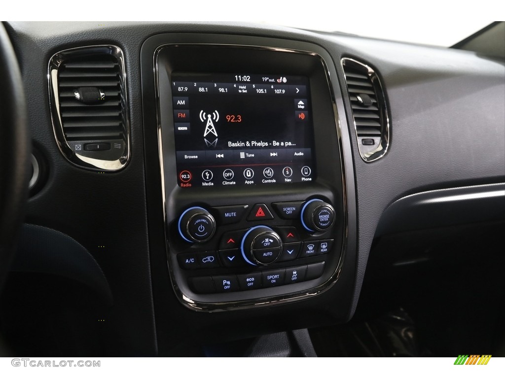 2018 Durango R/T AWD - Vice White Tri-Coat Pearl / Black photo #9