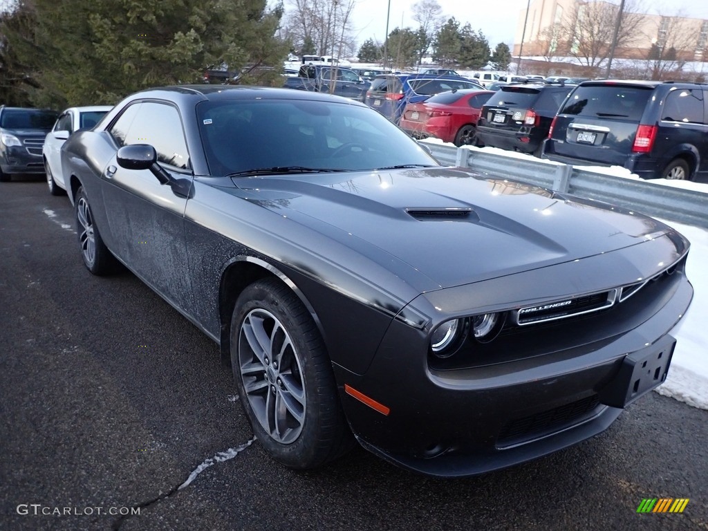 2019 Challenger SXT AWD - Granite Pearl / Black photo #2