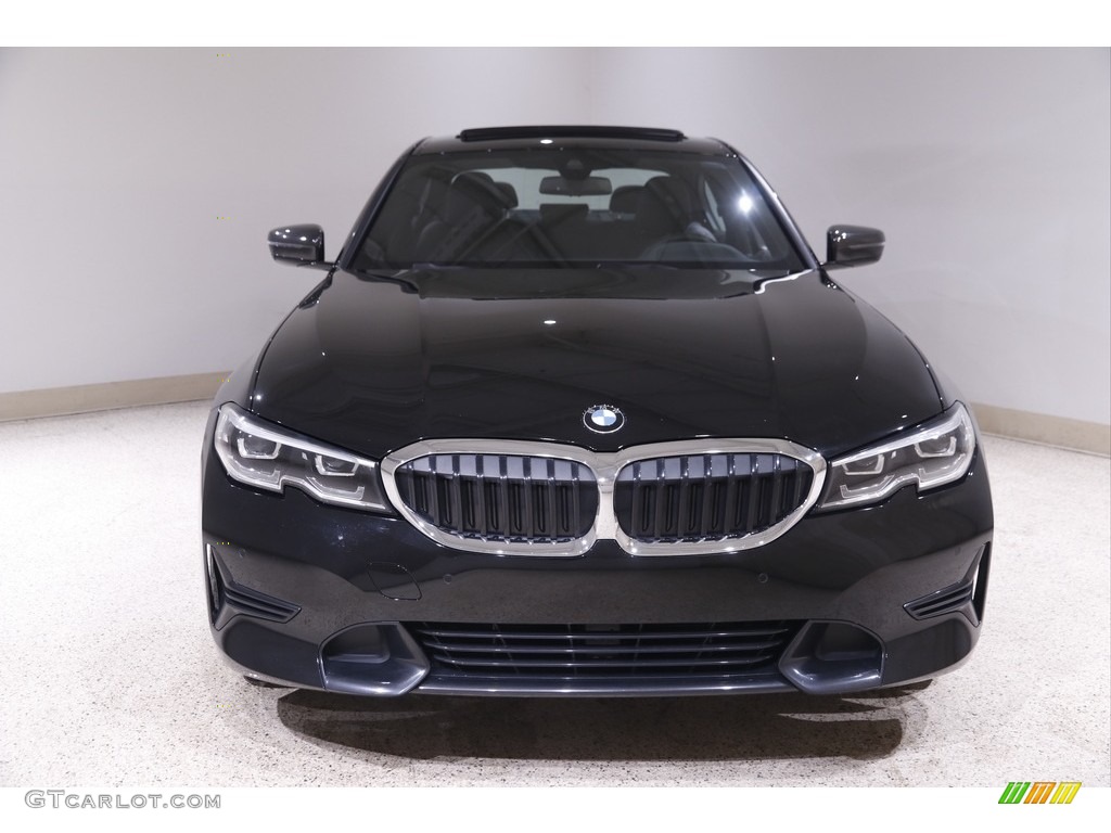 2019 3 Series 330i xDrive Sedan - Jet Black / Black photo #2
