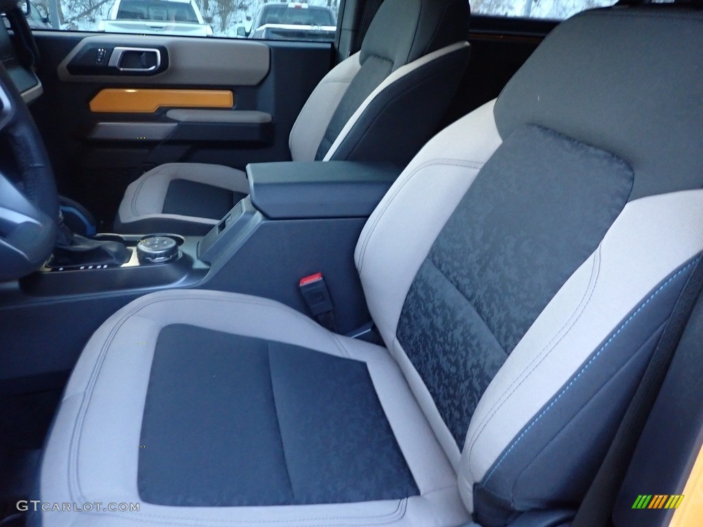 2021 Ford Bronco Wildtrak 4x4 2-Door Front Seat Photo #143652801