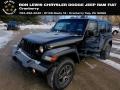 Black 2022 Jeep Wrangler Unlimited Sport 4x4