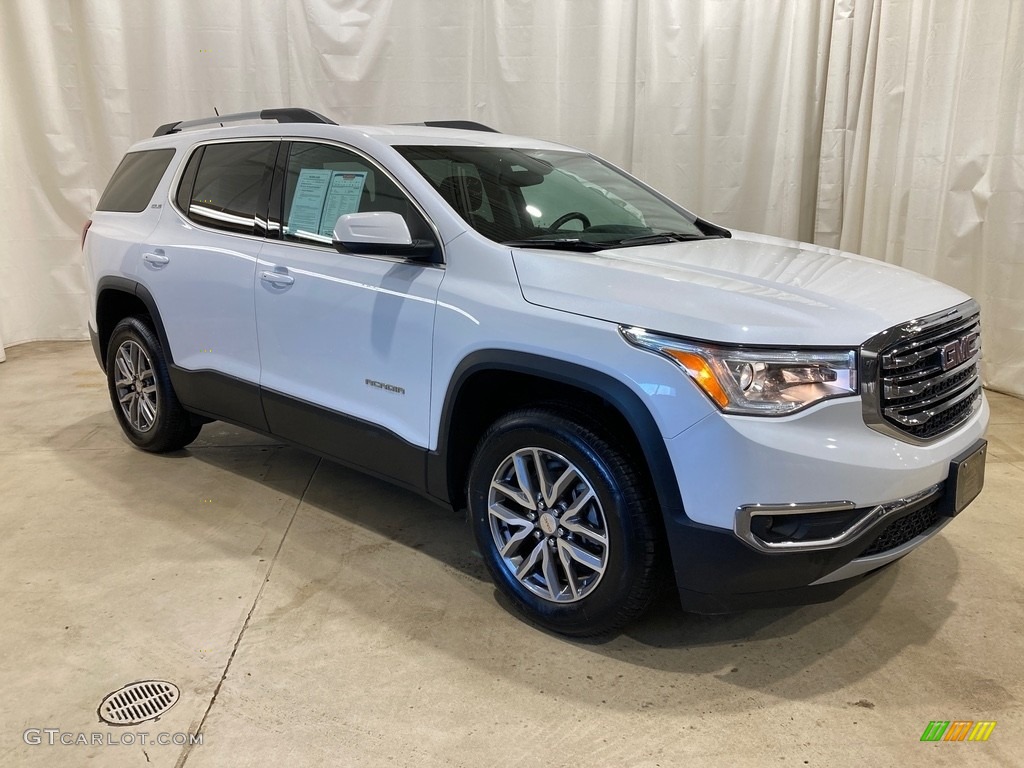 White Frost Tricoat GMC Acadia