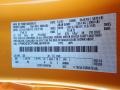 SB: Cyber Orange Metallic Tri-Coat 2021 Ford Bronco Wildtrak 4x4 2-Door Color Code