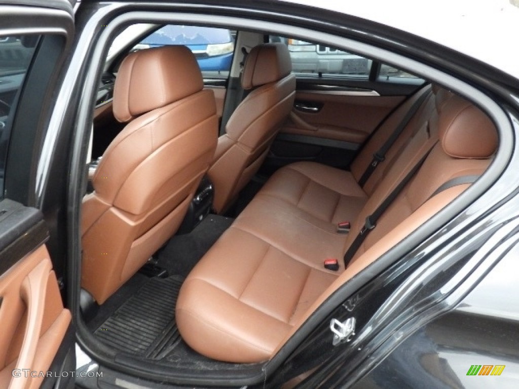 2011 5 Series 550i xDrive Sedan - Black Sapphire Metallic / Cinnamon Brown photo #9