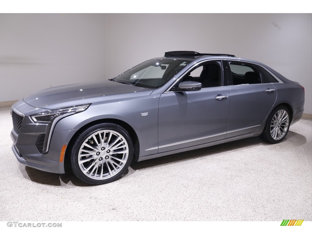 Satin Steel Metallic 2020 Cadillac CT6 Premium Luxury AWD Exterior Photo #143653131