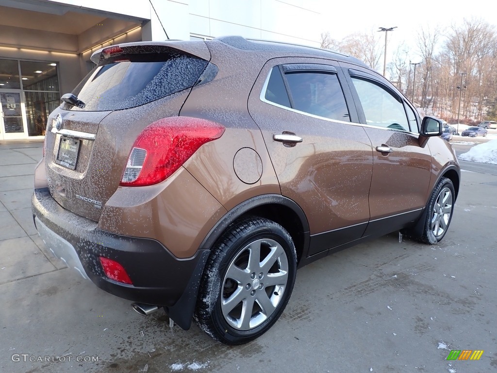 2016 Encore Leather AWD - River Rock Metallic / Ebony photo #2
