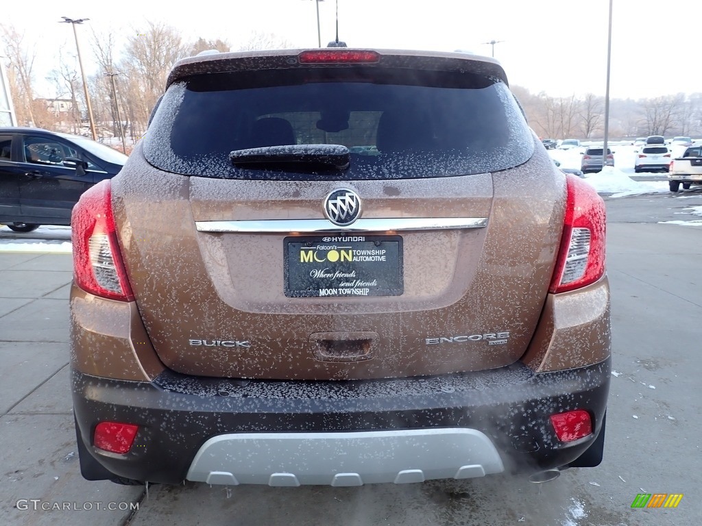 2016 Encore Leather AWD - River Rock Metallic / Ebony photo #3