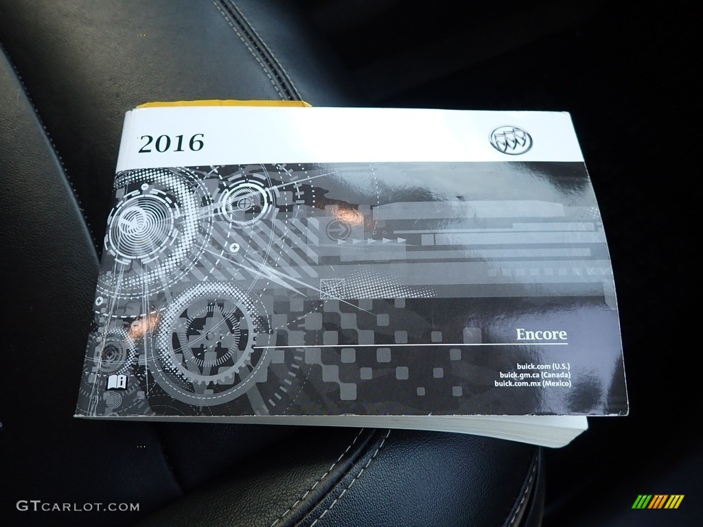 2016 Encore Leather AWD - River Rock Metallic / Ebony photo #14