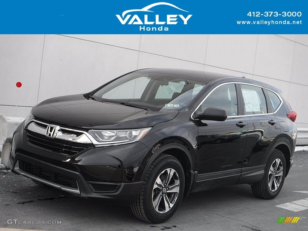 Crystal Black Pearl Honda CR-V