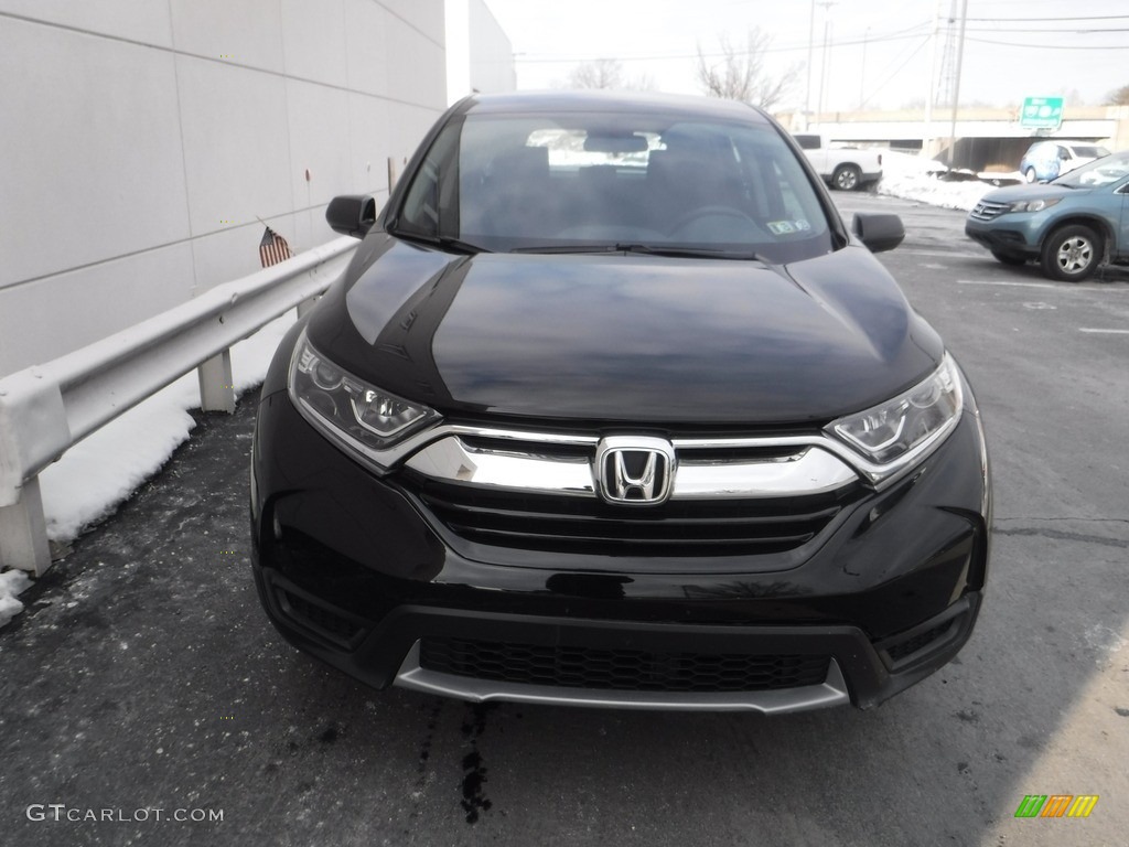 2019 CR-V LX AWD - Crystal Black Pearl / Black photo #4
