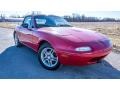 Classic Red 1990 Mazda MX-5 Miata Roadster