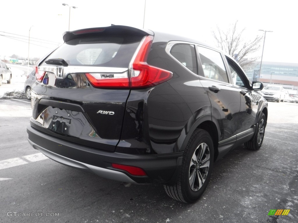2019 CR-V LX AWD - Crystal Black Pearl / Black photo #6