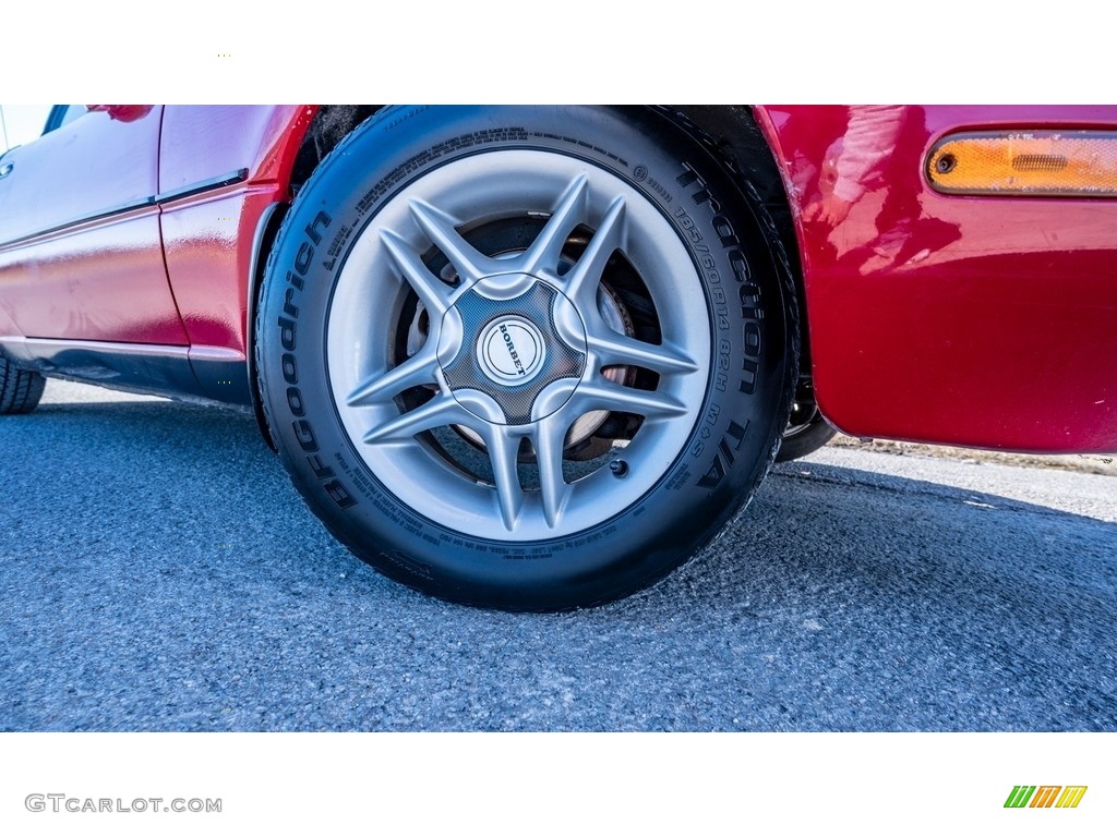 1990 MX-5 Miata Roadster - Classic Red / Black photo #2