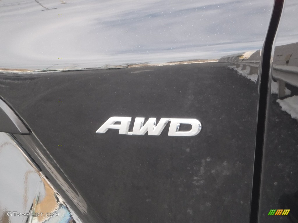 2019 CR-V LX AWD - Crystal Black Pearl / Black photo #7