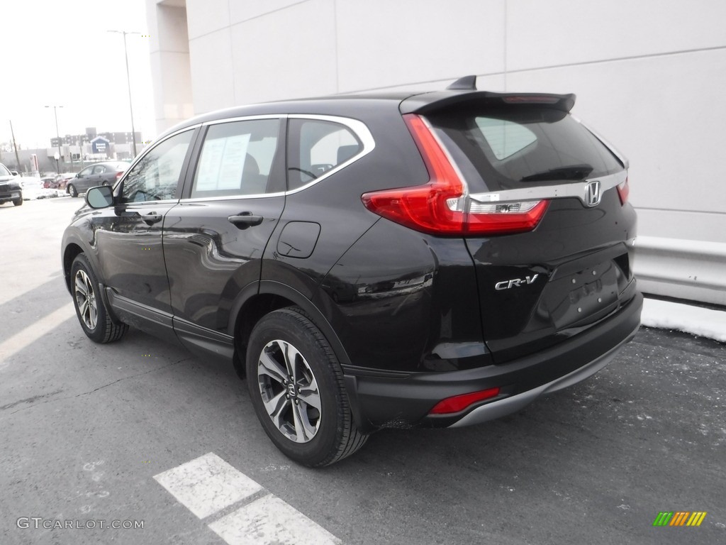 2019 CR-V LX AWD - Crystal Black Pearl / Black photo #9