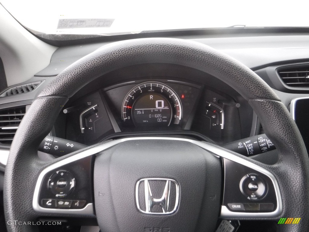 2019 CR-V LX AWD - Crystal Black Pearl / Black photo #20