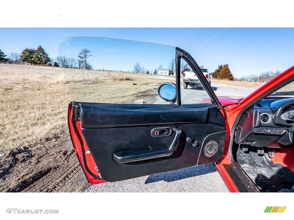 1990 MX-5 Miata Roadster - Classic Red / Black photo #20