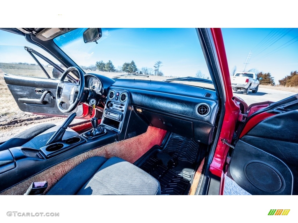 1990 MX-5 Miata Roadster - Classic Red / Black photo #22