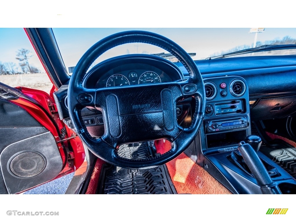 1990 MX-5 Miata Roadster - Classic Red / Black photo #26