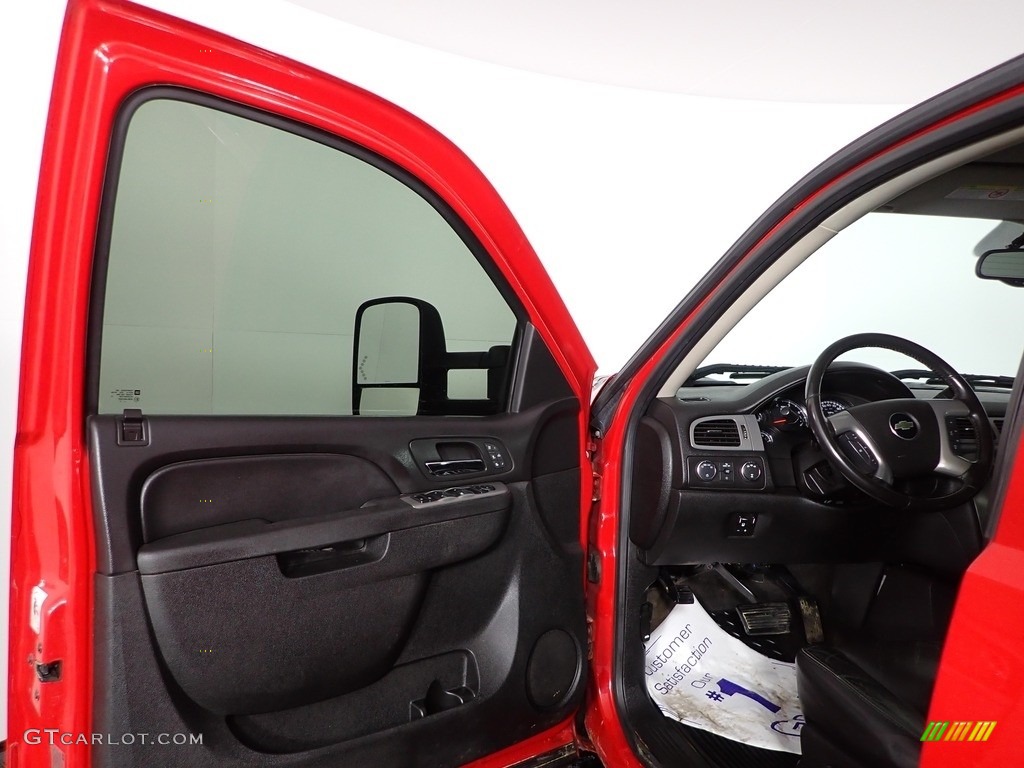 2014 Silverado 2500HD LTZ Crew Cab 4x4 - Victory Red / Ebony photo #10