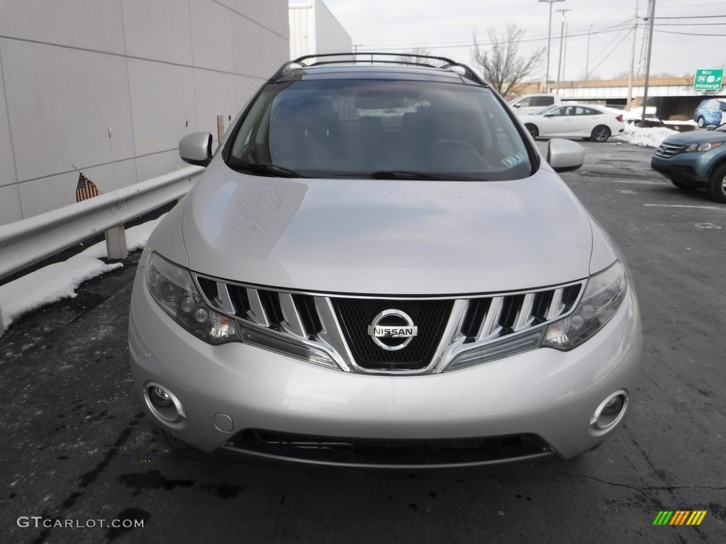 2010 Murano LE AWD - Brilliant Silver Metallic / Black photo #4