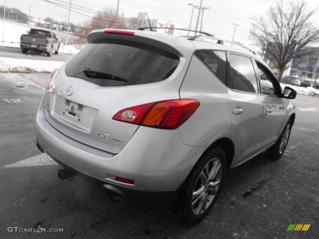 2010 Murano LE AWD - Brilliant Silver Metallic / Black photo #6
