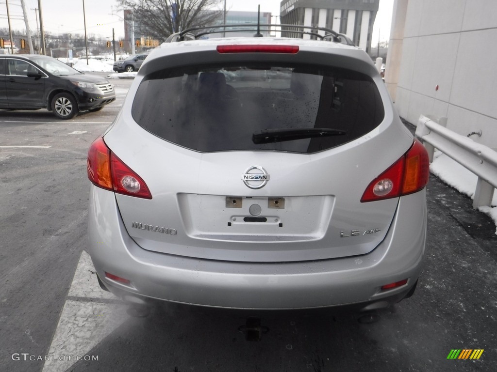 2010 Murano LE AWD - Brilliant Silver Metallic / Black photo #7