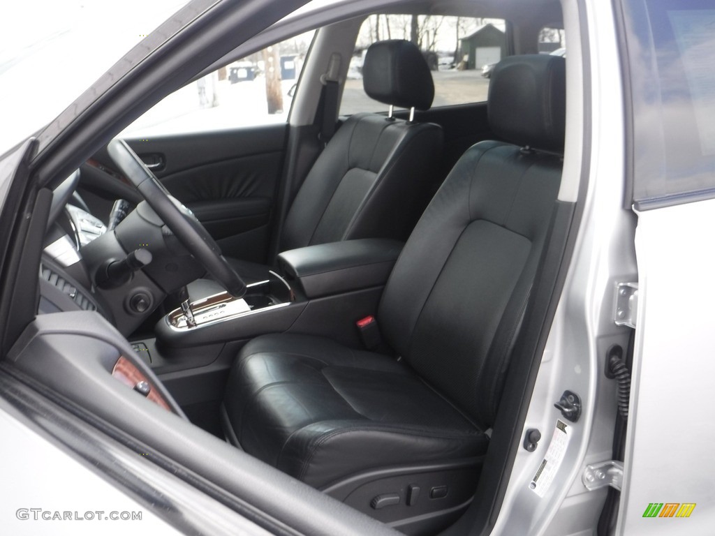 2010 Murano LE AWD - Brilliant Silver Metallic / Black photo #18