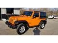 2012 Crush Orange Jeep Wrangler Sport 4x4 #143656792