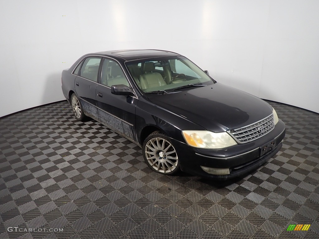 2003 Avalon XLS - Black / Ivory photo #3