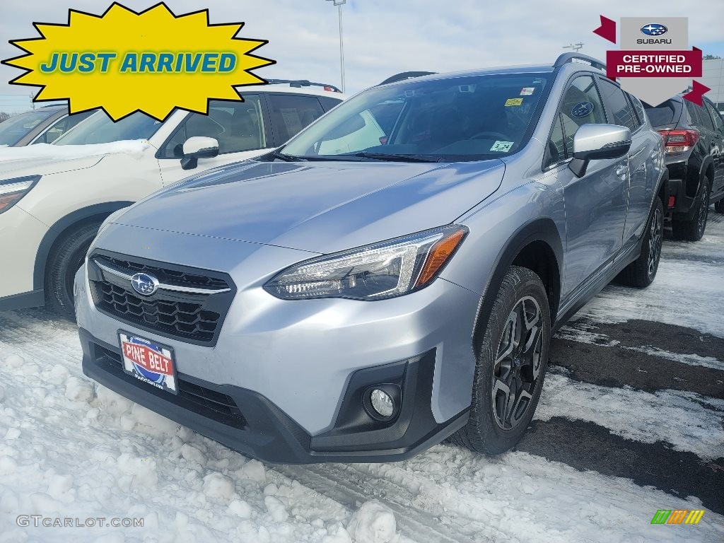 2019 Crosstrek 2.0i Limited - Ice Silver Metallic / Black photo #1