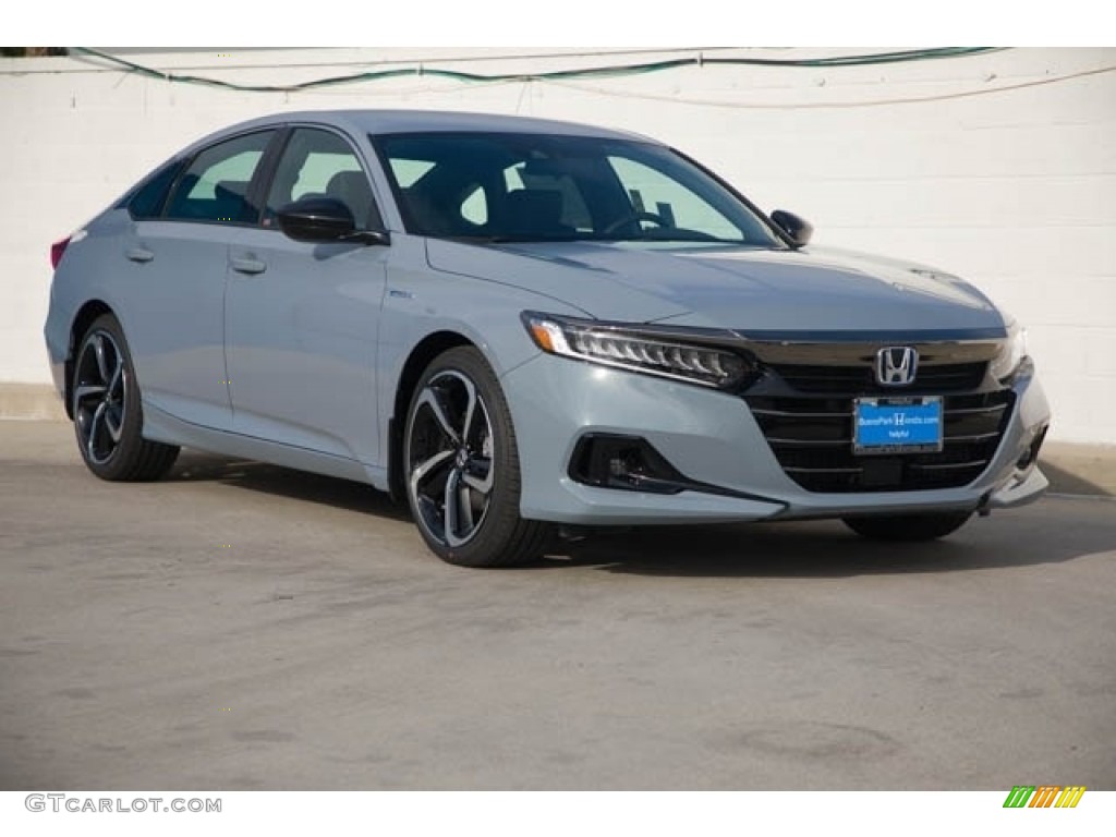 2022 Accord Sport Hybrid - Sonic Gray Pearl / Black photo #1