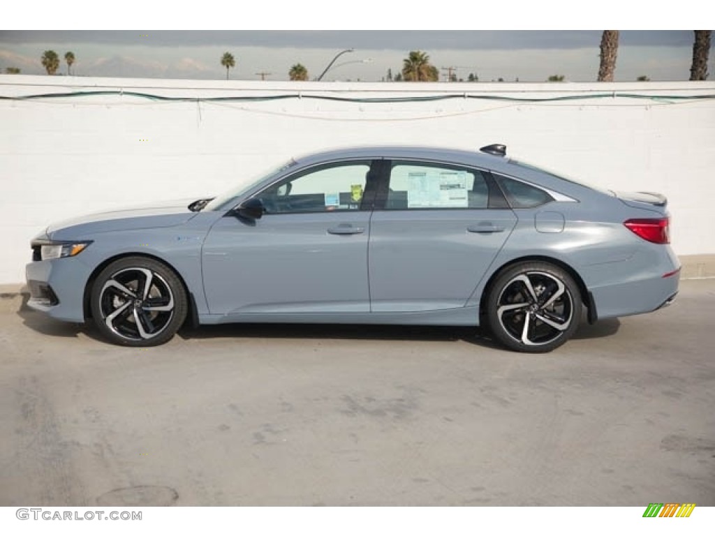 Sonic Gray Pearl 2022 Honda Accord Sport Hybrid Exterior Photo #143657700