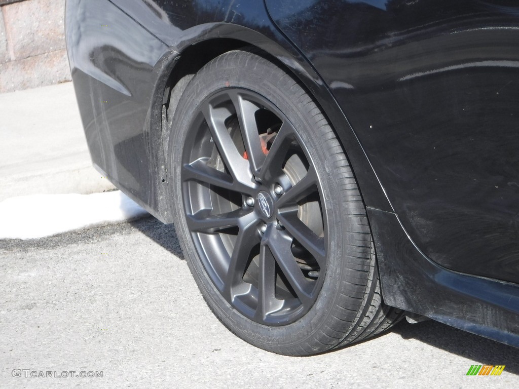 2018 WRX Premium - Crystal Black Silica / Carbon Black photo #9