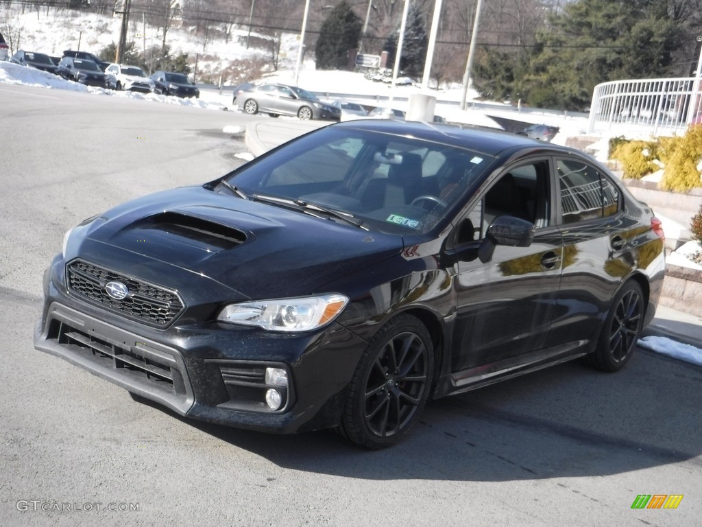 2018 WRX Premium - Crystal Black Silica / Carbon Black photo #11