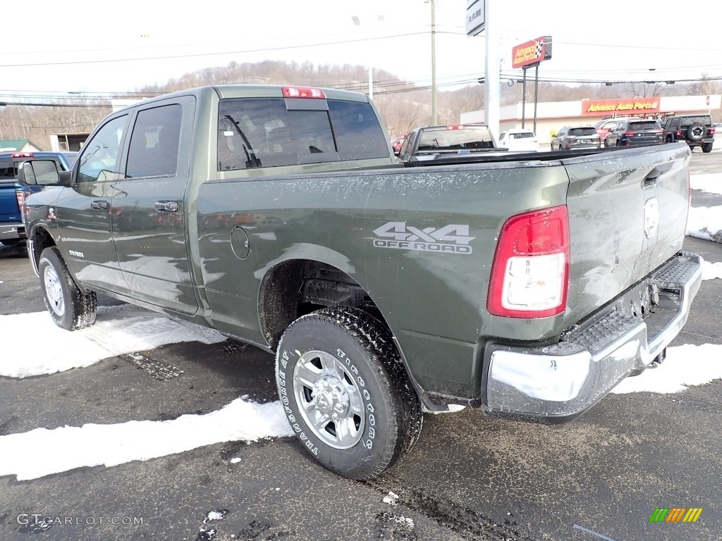 2022 2500 Tradesman Crew Cab 4x4 - Olive Green Pearl / Black photo #3