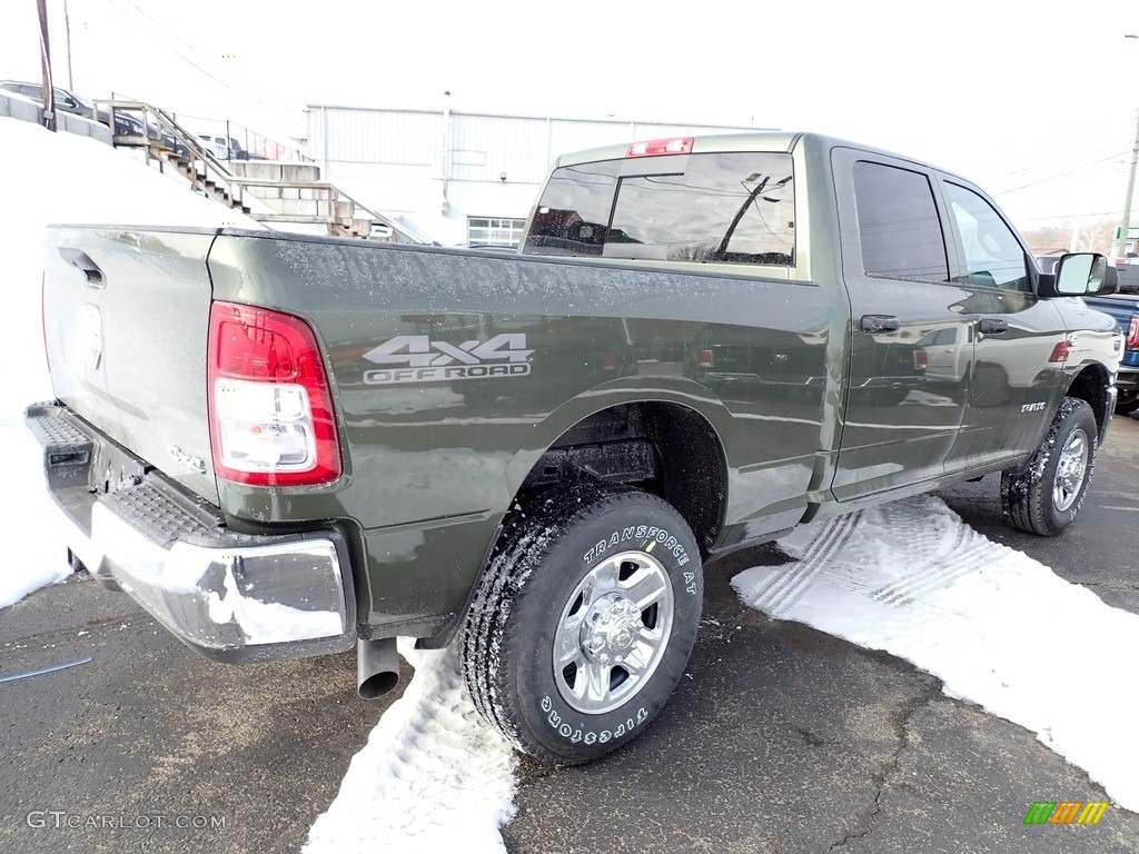 2022 2500 Tradesman Crew Cab 4x4 - Olive Green Pearl / Black photo #5