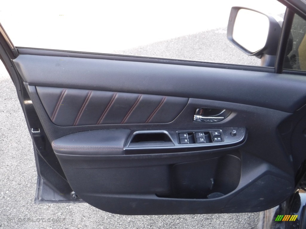 2018 WRX Premium - Crystal Black Silica / Carbon Black photo #16