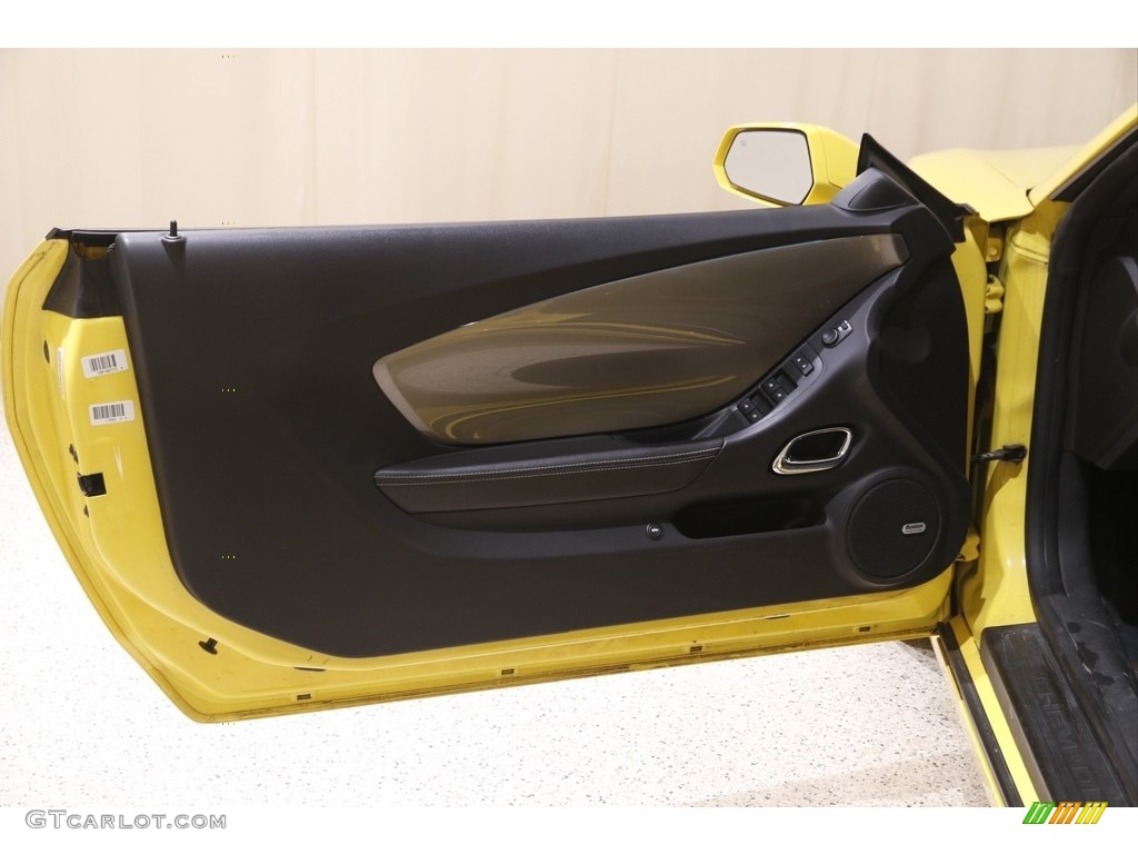 2015 Camaro LT Convertible - Bright Yellow / Black photo #4