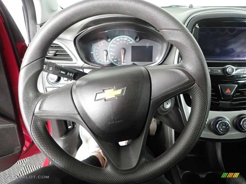 2019 Chevrolet Spark LS Jet Black Steering Wheel Photo #143659011