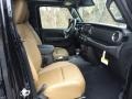 Black/Dark Saddle Front Seat Photo for 2022 Jeep Wrangler Unlimited #143660190