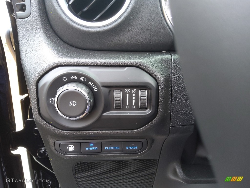 2022 Jeep Wrangler Unlimited Sahara 4XE Hybrid Controls Photo #143660250