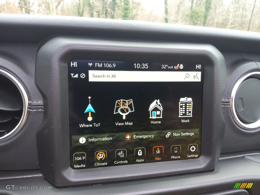 2022 Jeep Wrangler Unlimited Sahara 4XE Hybrid Controls Photo #143660421