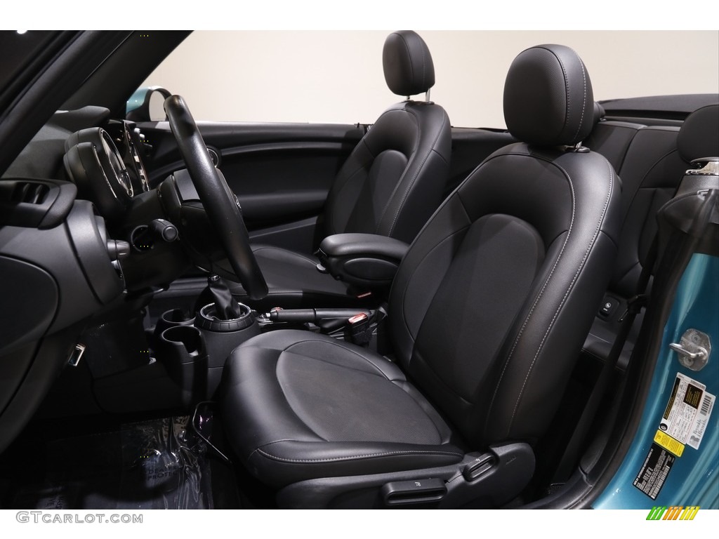 2016 Convertible Cooper - Caribbean Aqua Metallic / Carbon Black photo #6
