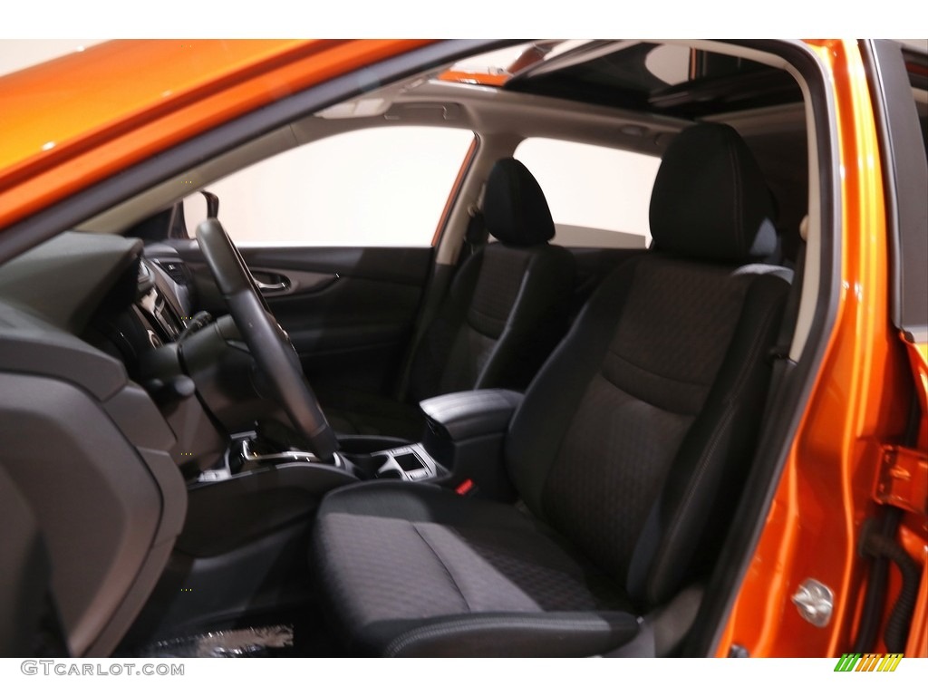 2019 Rogue SV AWD - Monarch Orange Metallic / Charcoal photo #5