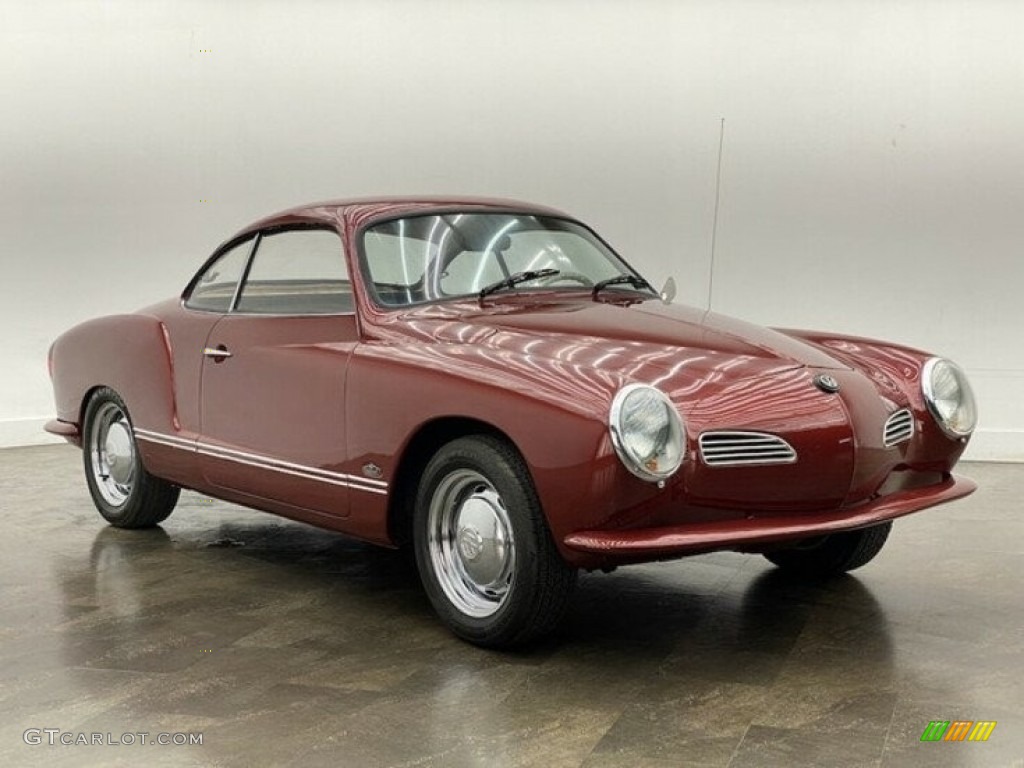 Dark Red 1971 Volkswagen Karmann Ghia Coupe Exterior Photo #143661081